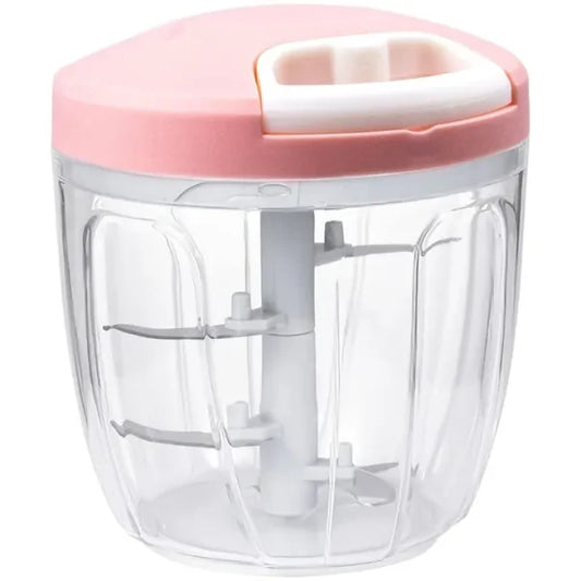 Hand Pulled Speedy Chopper | Vegetable & Meat Chopper Grinder Random Color