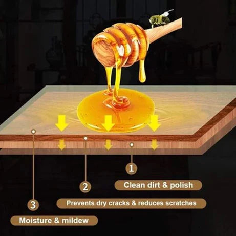 Premium Imported Beeswax Furniture Polish – Deep Cleaning & Long-Lasting Real Shine