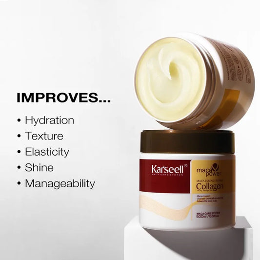 Karseell Collagen Hair Mask For Dry Damaged & All Hair Types - 500ml