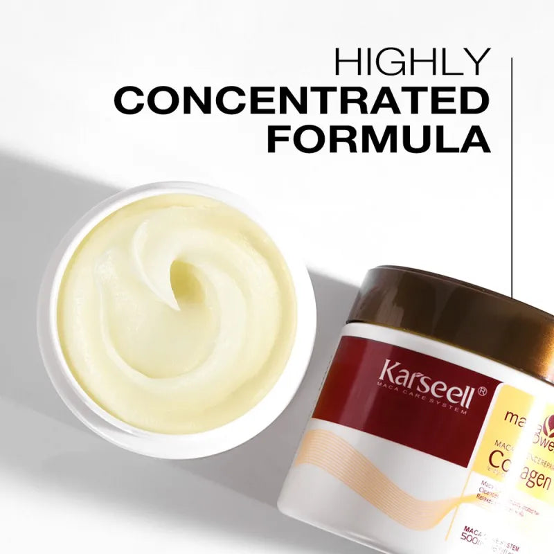 Karseell Collagen Hair Mask For Dry Damaged & All Hair Types - 500ml