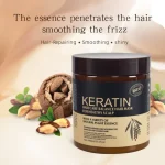 Imported Keratin Smoothing Hair Mask Revitalizing Cream & Hair Treatment for Silky Smooth Hair - Image 6